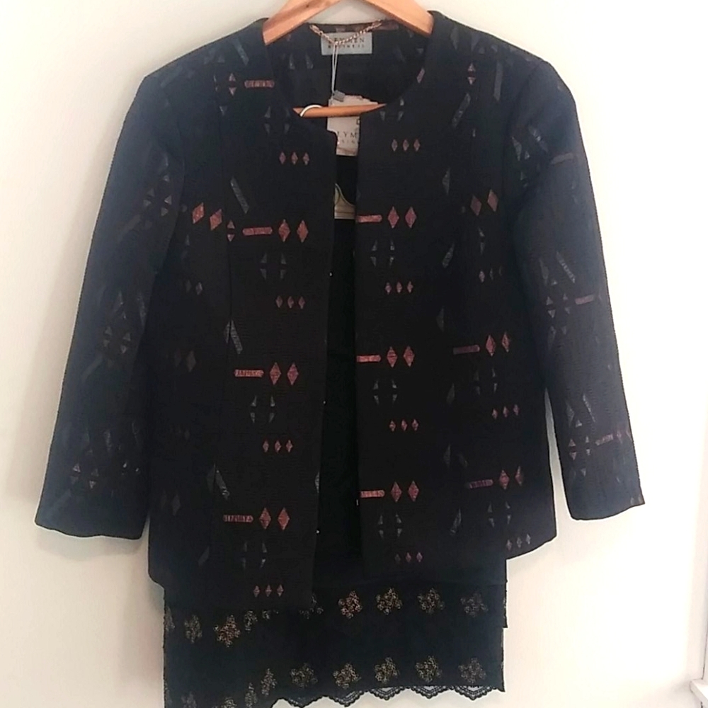 Party, coctail, bussiness jacket and skirt